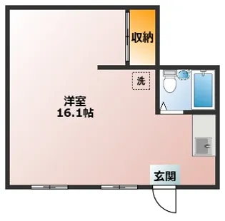 サンライズマンション【1階】の間取り