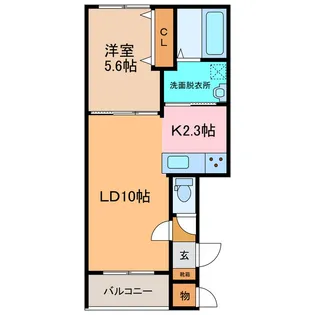 Gracias122【1階】の間取り