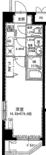 グランパーク新宿【2階】の間取り