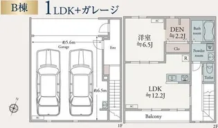 Pacifica ShonanB棟の間取り