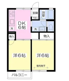 ローレンハイツ【2階】の間取り