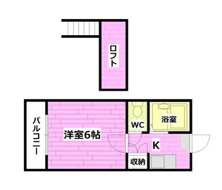 サンコーポ海田幸【2階】の間取り
