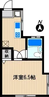 クローバーハイツ【2階】の間取り