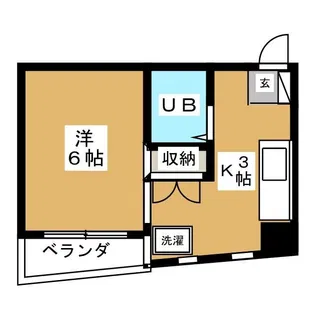 ☆ヴィラ福室【3階】の間取り