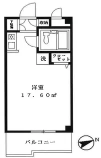 アーバンオルム府中【4階】の間取り
