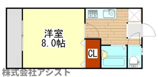 アバンウェルB棟【1階】の間取り