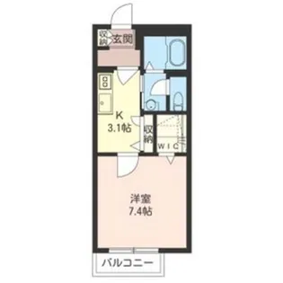 ディアスII【1階】の間取り