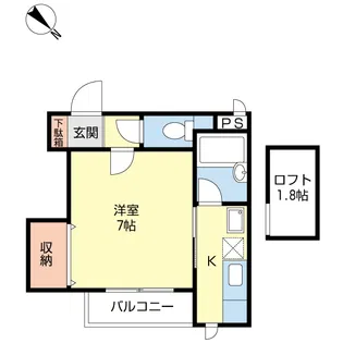 アスティオン【2階】の間取り