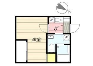 Liberta高砂【2階】の間取り