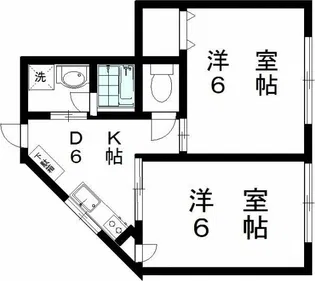 サザンヒルハウス【2階】の間取り