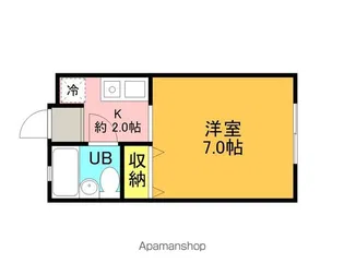 Mハウス【2階】の間取り