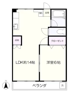 フジビル【3階】の間取り