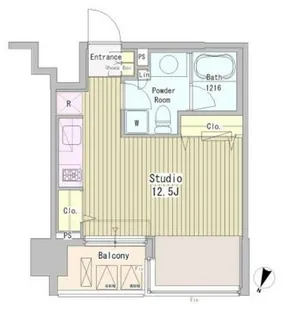 アーバンキューブ九段南【4階】の間取り