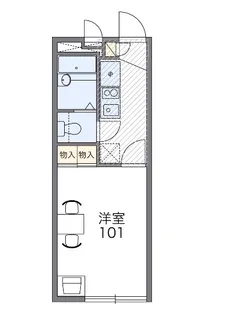 テナマント24【1階】の間取り