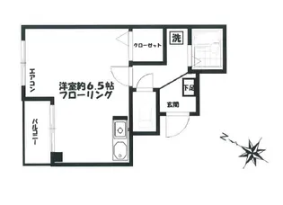 EWTOKYO【6階】の間取り