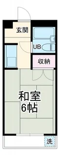 ハイシティ南栄【2階】の間取り