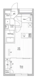 コンポジット渋谷本町【4階】の間取り