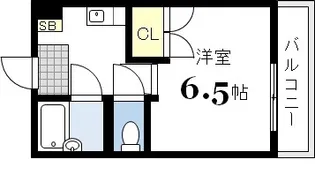 広島県広島市西区三篠町1【マンション】の間取り