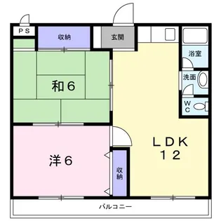 中村第一ビル【5階】の間取り