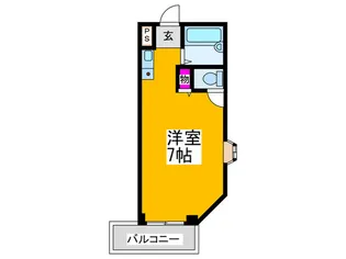 ドムス白鷺【2階】の間取り