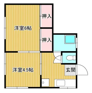 ベイライト駿河台【1階】の間取り