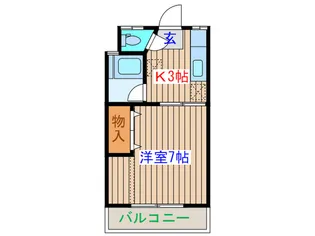 グレンディールV【2階】の間取り