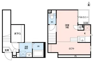 CB久留米ステラ【2階】の間取り