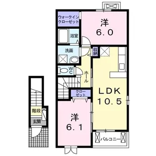 プレシオ【2階】の間取り