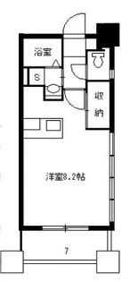 レインボー新栄【2階】の間取り