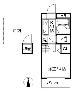 インターファーストビル【2階】の間取り