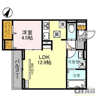 埼玉県ふじみ野市西1【アパート】の間取り