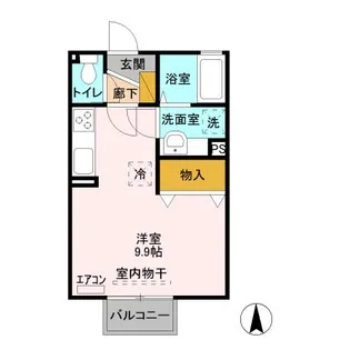 デュナミス【2階】の間取り