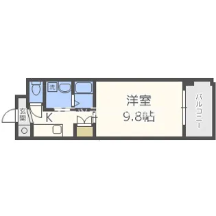 イセハイツ【5階】の間取り