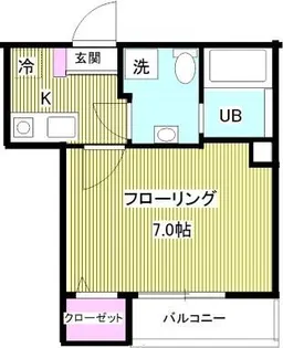 ベイドリーム【1階】の間取り