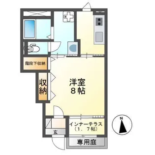 Luana【1階】の間取り