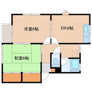 タウンエクセル C【2階】の間取り