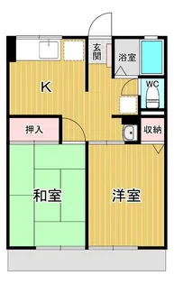 2Kの間取り画像