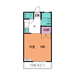 フェルヴール A【2階】の間取り