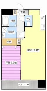 サニーコート【4階】の間取り