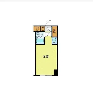 ハローレジデンス西葛西【2階】の間取り