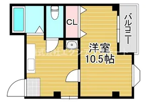 ファースト梅香【3階】の間取り