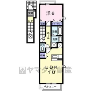 ヴィオラ B【2階】の間取り