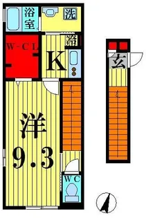 エクセルフラットの間取り