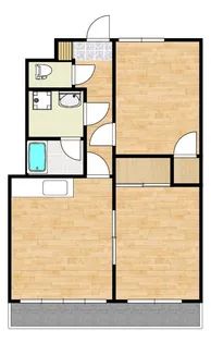 ガーデンプラム【3階】の間取り