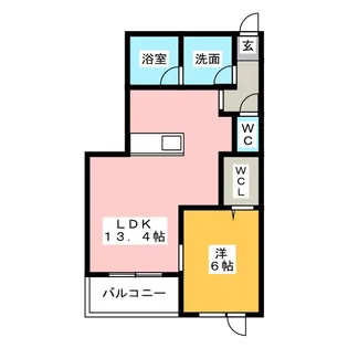CurmsII(クルムズ)【3階】の間取り