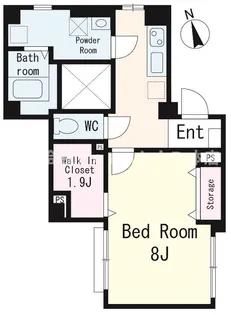 東京都文京区本駒込3【マンション】の間取り