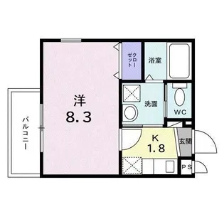 マーベラス【2階】の間取り