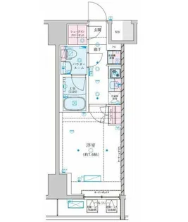 GENOVIA川崎VII【4階】の間取り