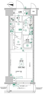 東京都江東区石島【マンション】の間取り