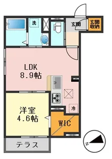 東京都葛飾区柴又6【アパート】の間取り
